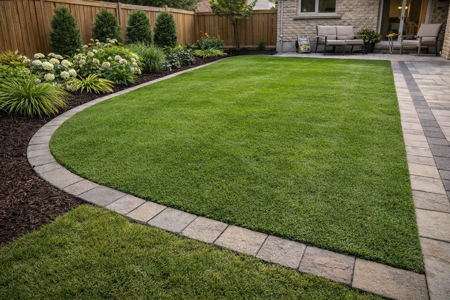 Turf installation project in Ottawa